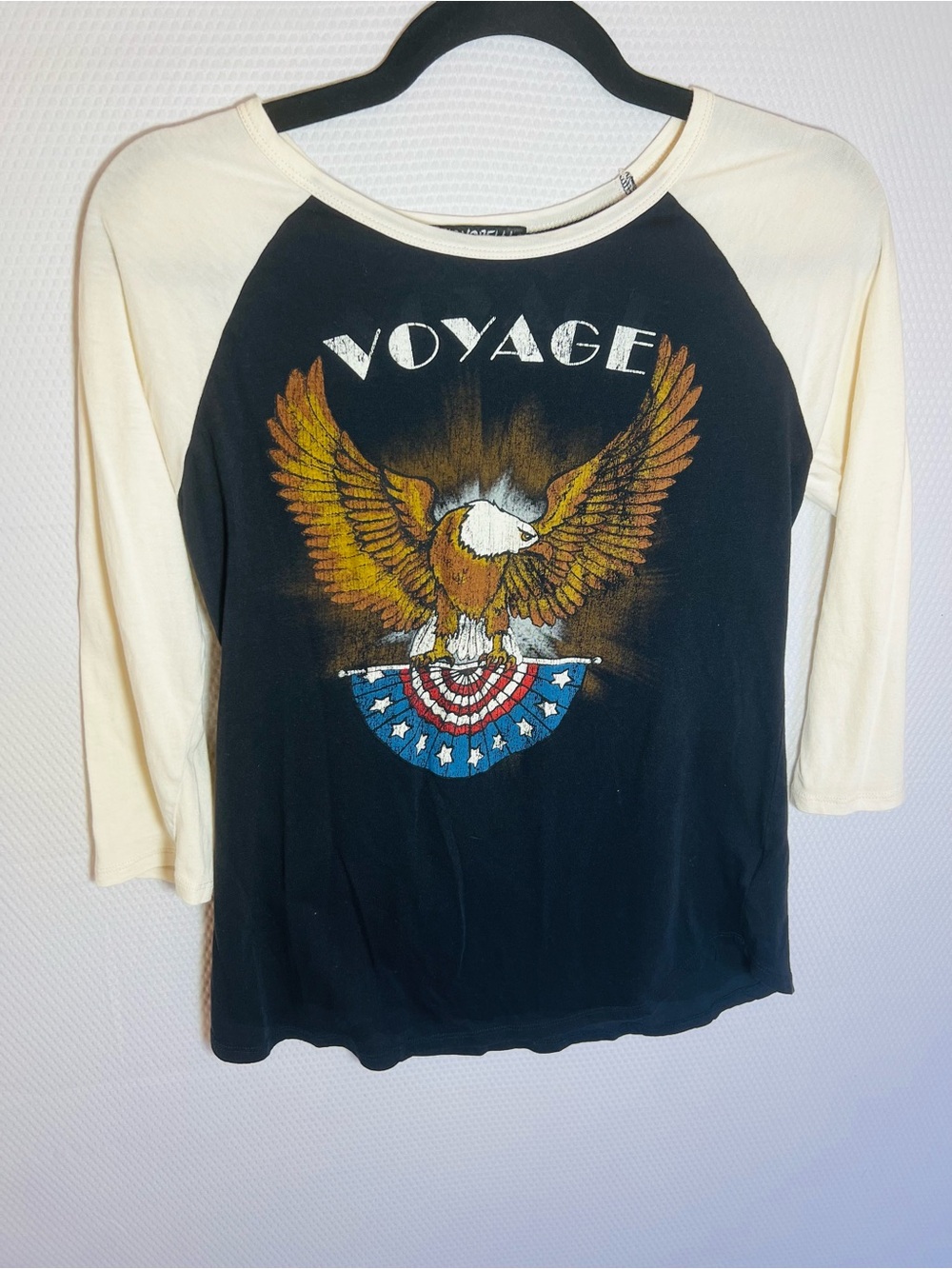 Signorelli Black Tee with Gold Wing Graphic